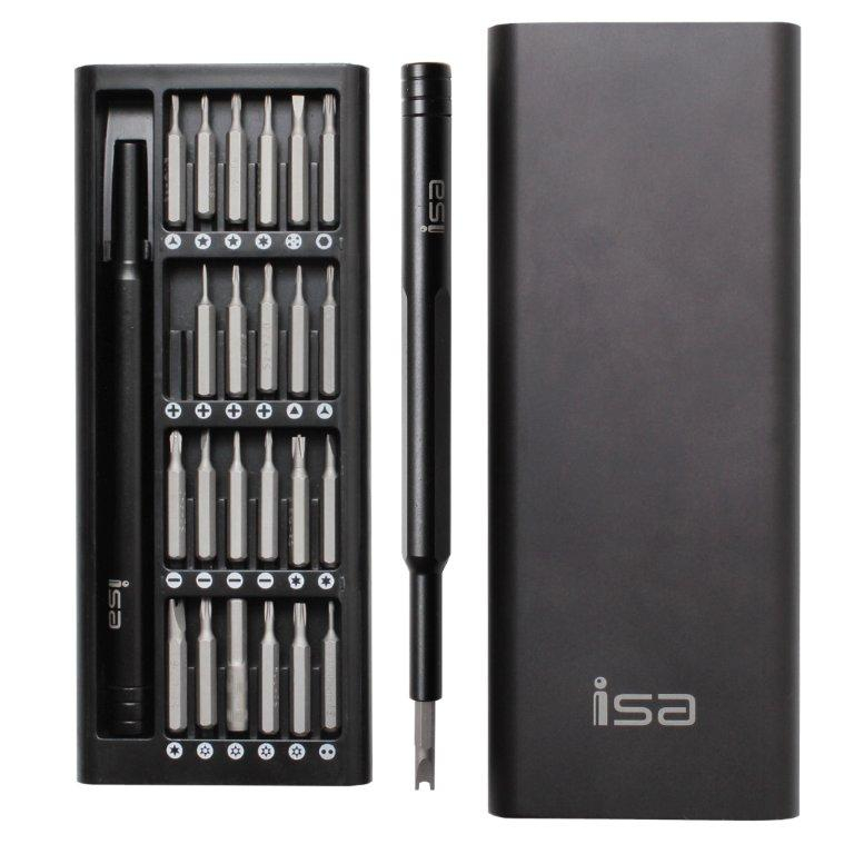 *Набор отверток 24 in 1 в металлическом пенале ISA
