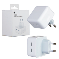 *Переходник СЗУ на 2 Type-C 35W (200шт/кор)