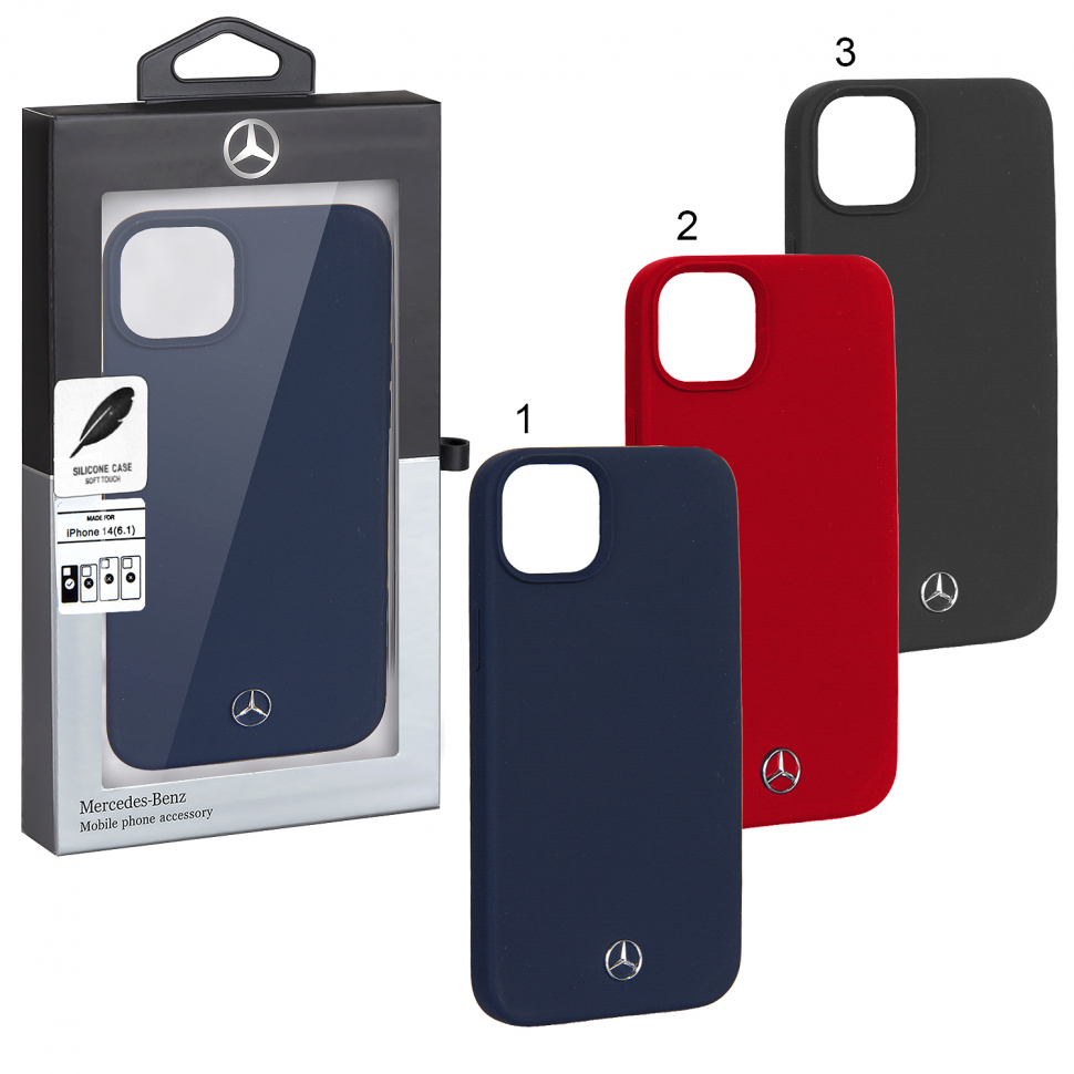 Чехол iPhone 14  Benz silicone