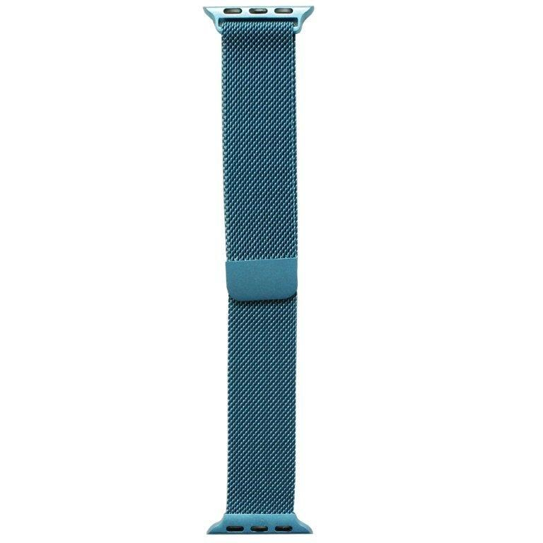 Ремешок для Apple watch 38/40/41mm Milanese loop Небесно-голубой (Porcelan blue)