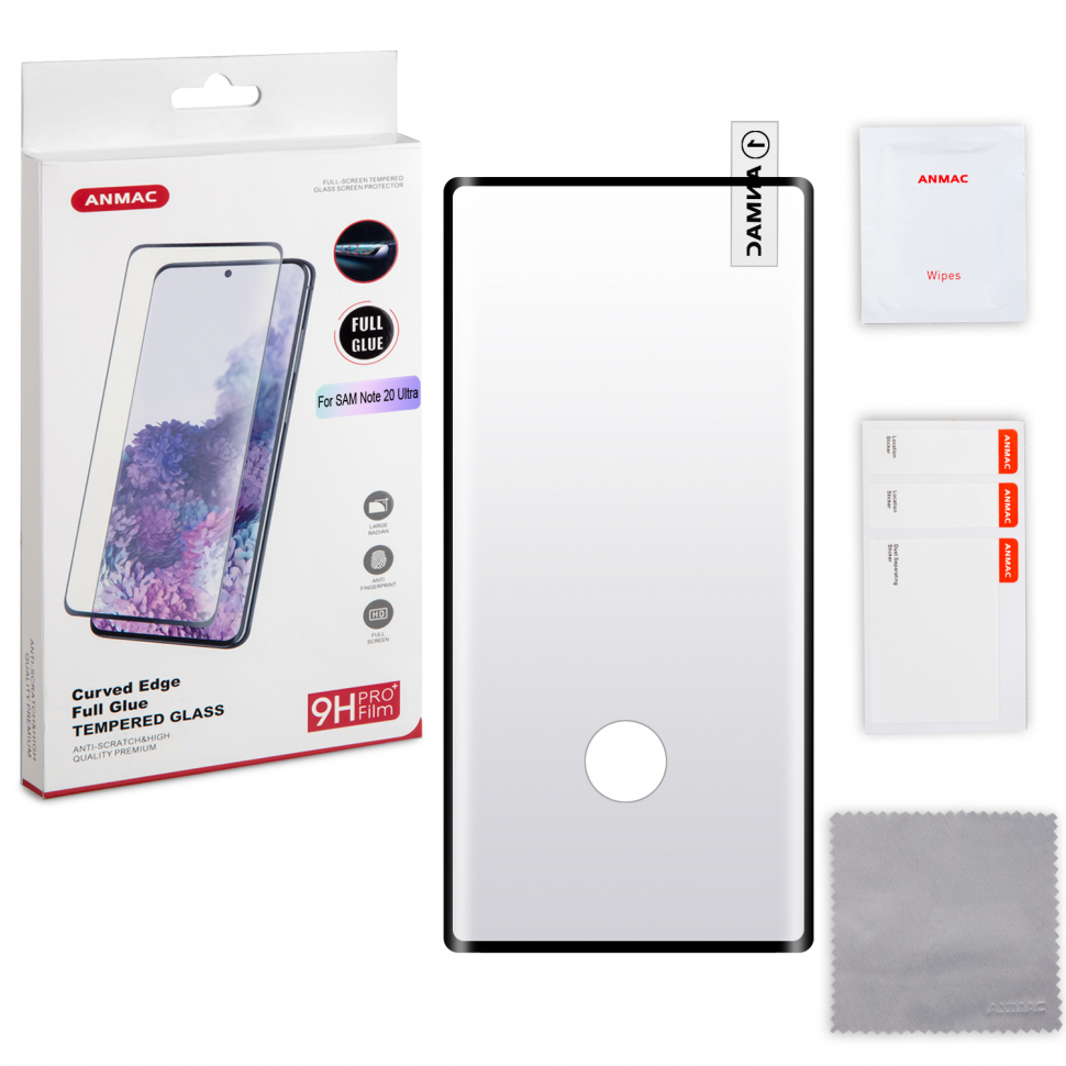 Защитное стекло SAM Note 20 Ultra Full Glue ANMAC Арт.1137380
