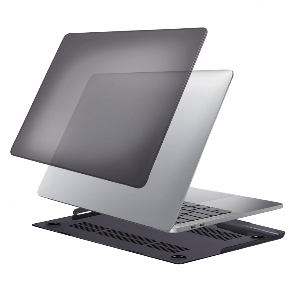 Чехол Macbook Pro 14 кристалл черный (A2442/A2799)