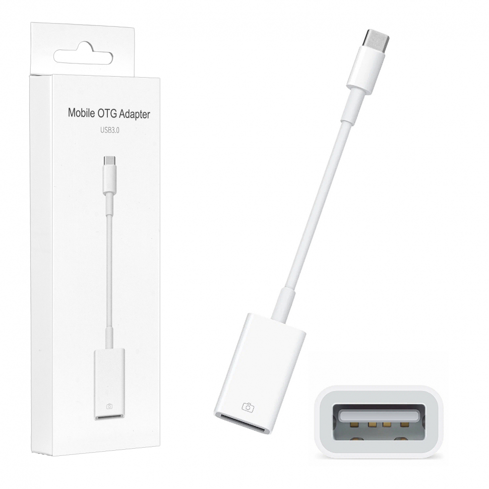 *Переходник Type-C на USB (500шт/кор)