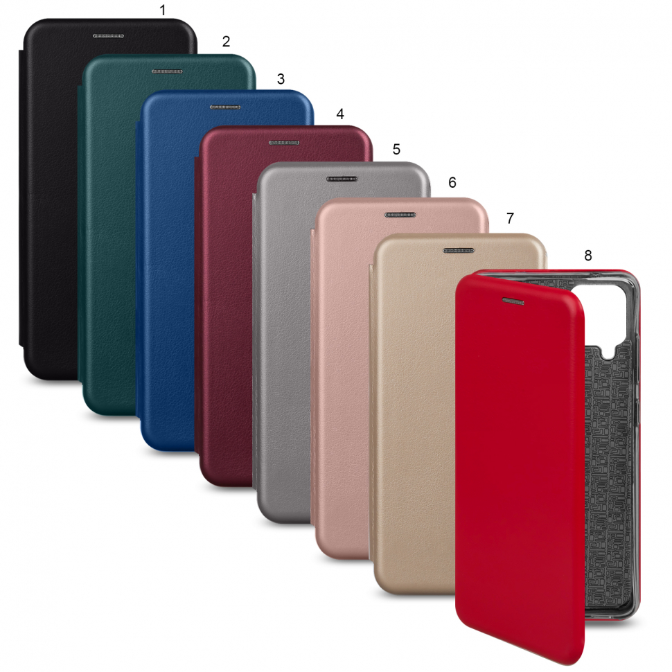 Чехол-книжка Samsung A22 цвета в ассортименте