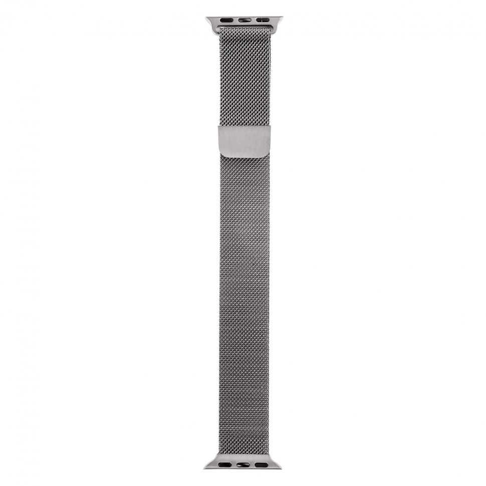 Ремешок для Apple watch 38/40/41mm Milanese loop Серебро (Silver)