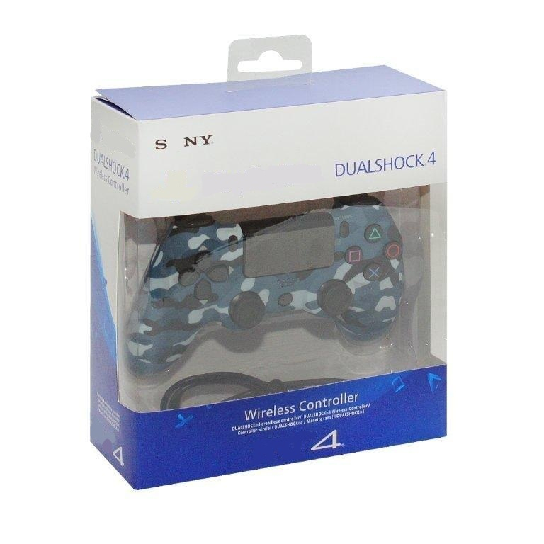 Джойстик PS4 DualShock беспроводной AA синий хаки