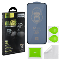 Защитное стекло iPhone 15 Pro Max Full Screen G1 HOCO черное