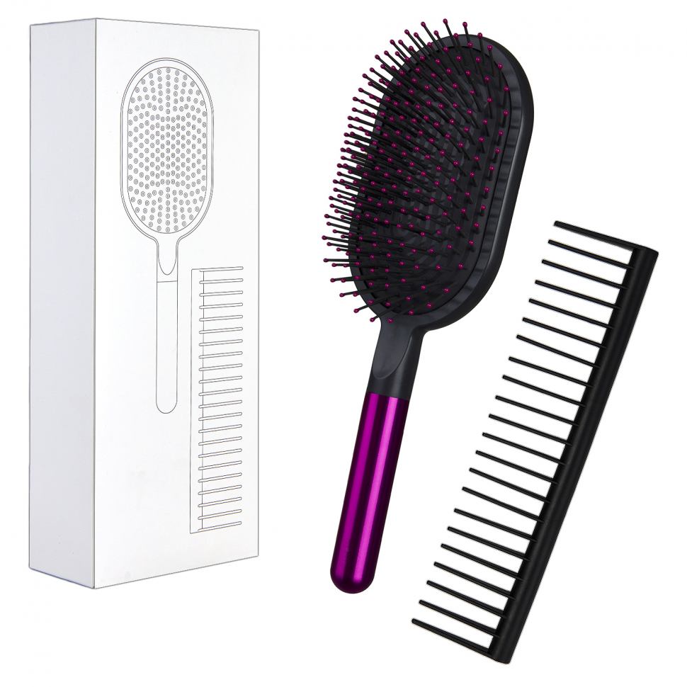 *Набор расчесок Airbag comb Purple (NO LOGO)