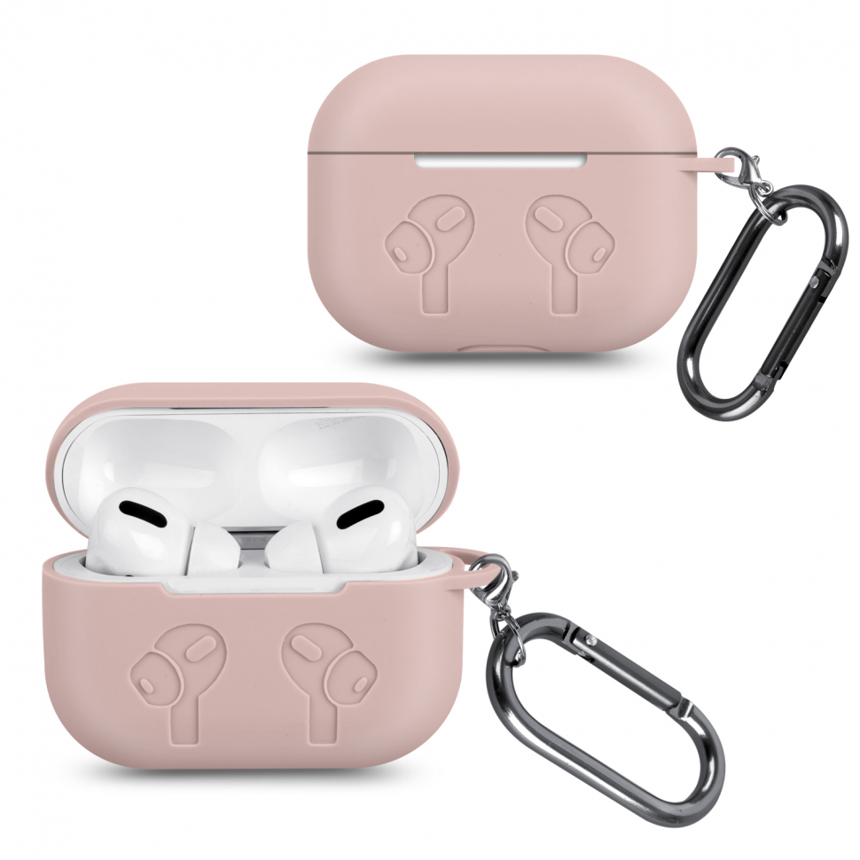 Чехол Airpods Pro SC с карабином #12