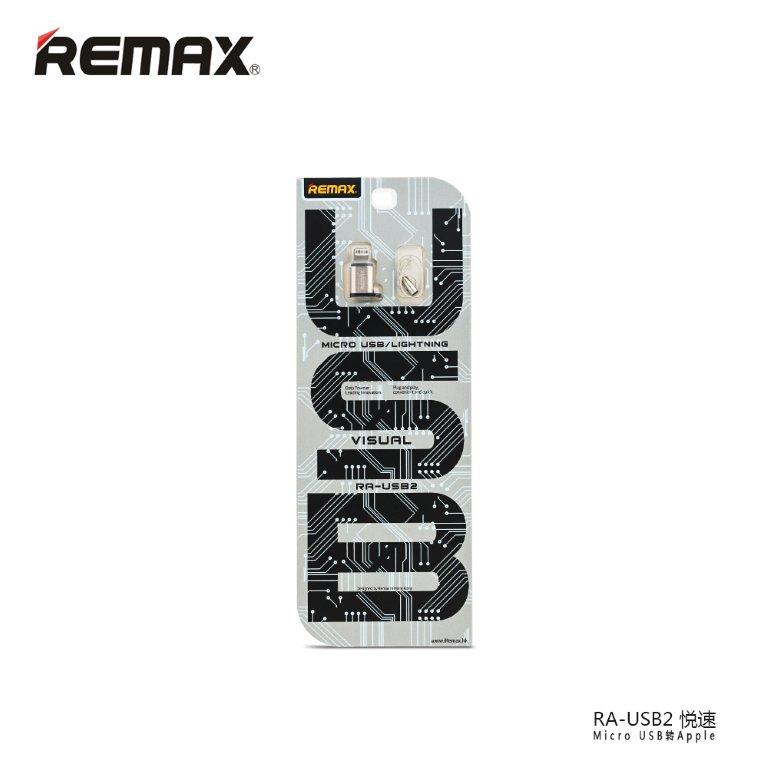 Переходник Micro USB на iPhone RA-USB2 REMAX