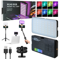 Компактный видеосвет M140 RGB (100шт/кор)