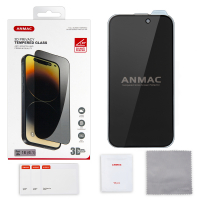 Защитное стекло iPhone 16 (6.1) ANMAC 3D Privacy с сеточкой Арт.1137493