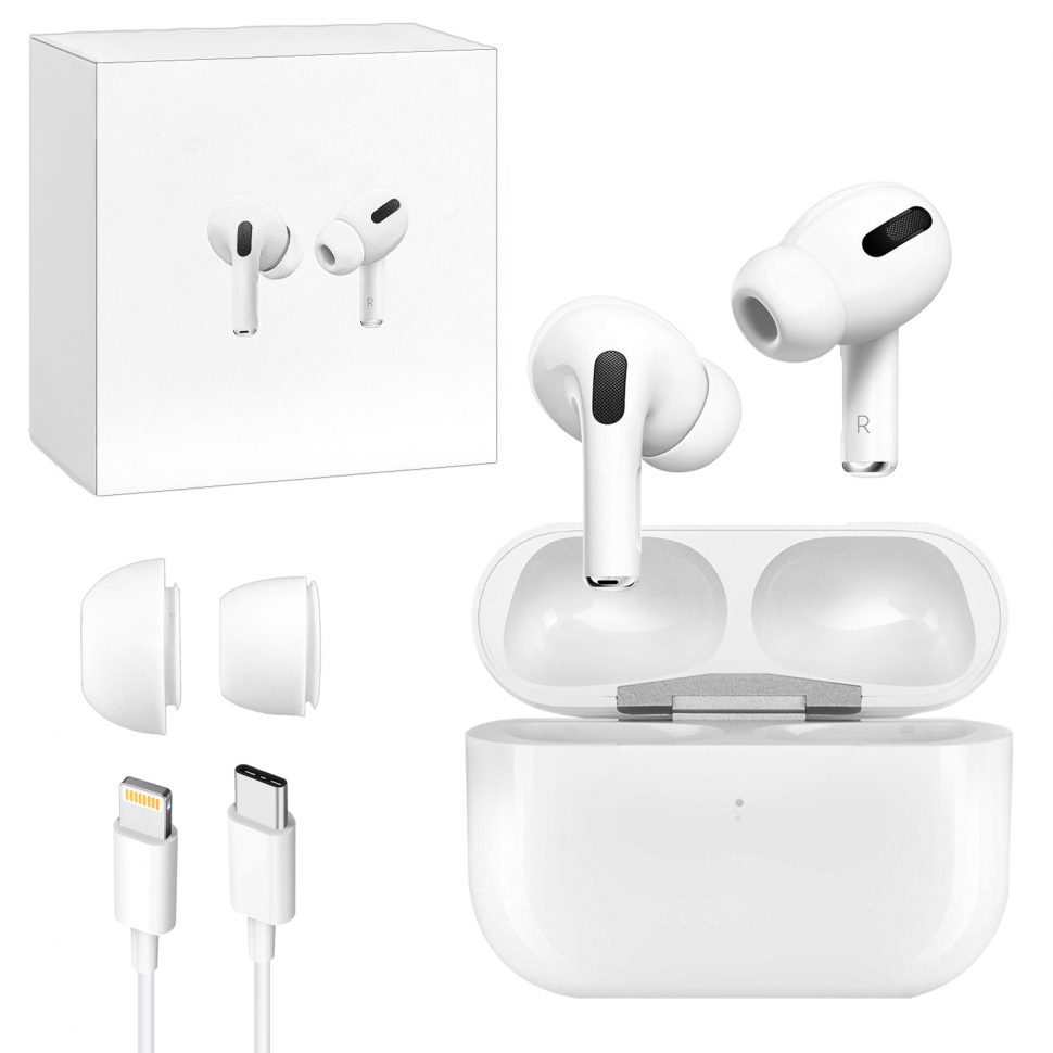 Гарнитура Airpods Pro с шумоподавлением
