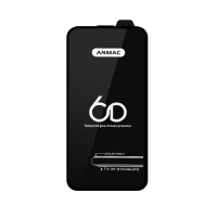 Защитное стекло iPhone 16 Pro Max Anmac 6D Black без упаковки Арт.1137492 (10 шт./уп.)