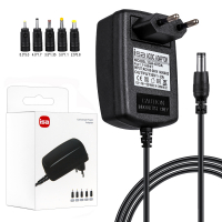 Блок питания 5V 2A 5.5*2.5 с адаптерами ISA (200шт/кор)