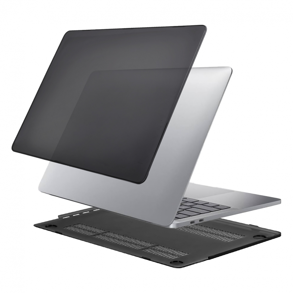 Чехол Macbook Pro13 (2022/2020/2016) штейн черный (A1708/A1706/A1989/A2159/A2251/A2289/A2338)