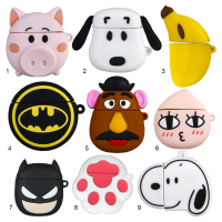 Чехол Airpods 1/2 силиконовые мультяшки №1