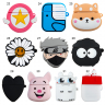 Чехол Airpods 1/2 силиконовые мультяшки №1