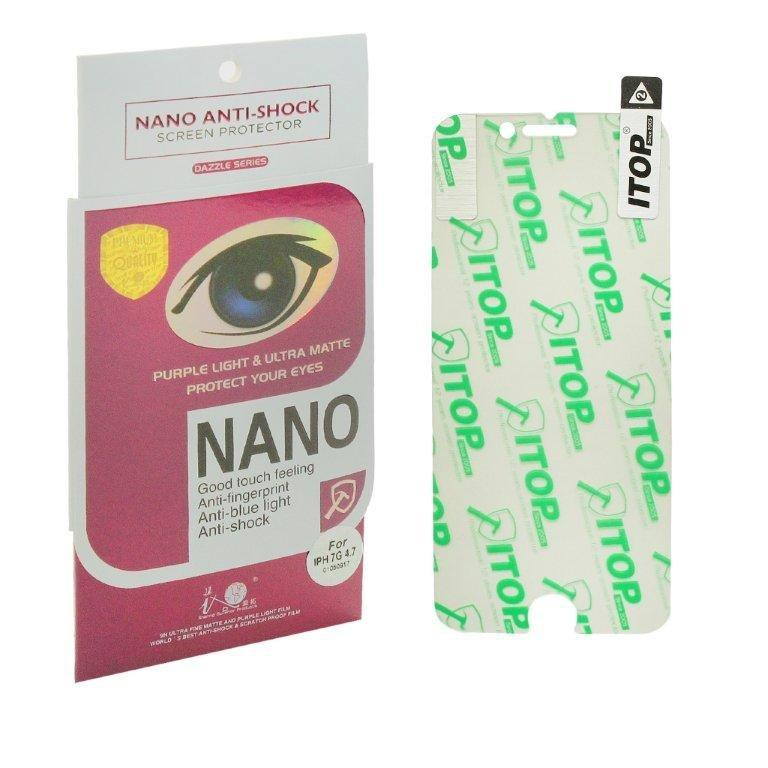 Защитная пленка iPhone 7 Purple Nano Anti-Shock