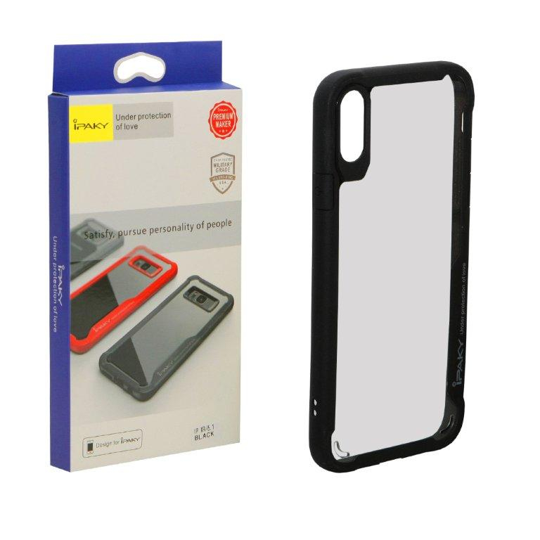 Чехол iPhone XR TPU + акрил Apple WS