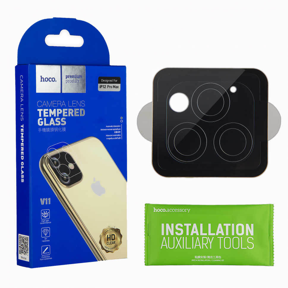 Защитная пленка для камеры iPhone 12 Pro Max V11 Hoco прозрачное