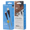 * Кабель BX25 USB Micro USB 1M Borofone черный с золотом