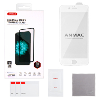Защитное стекло iPhone 6 3D ANMAC белое Арт.1137117