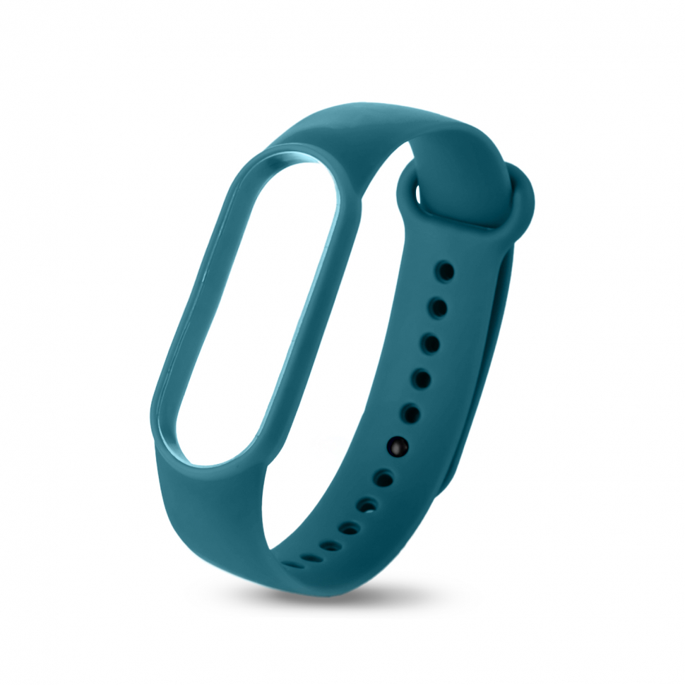 Ремешок для Mi 5/6 band silicon loop dark green