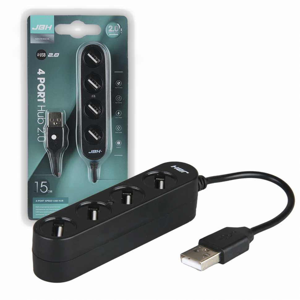 HUB USB на 4 USB  HUB-113 JBH