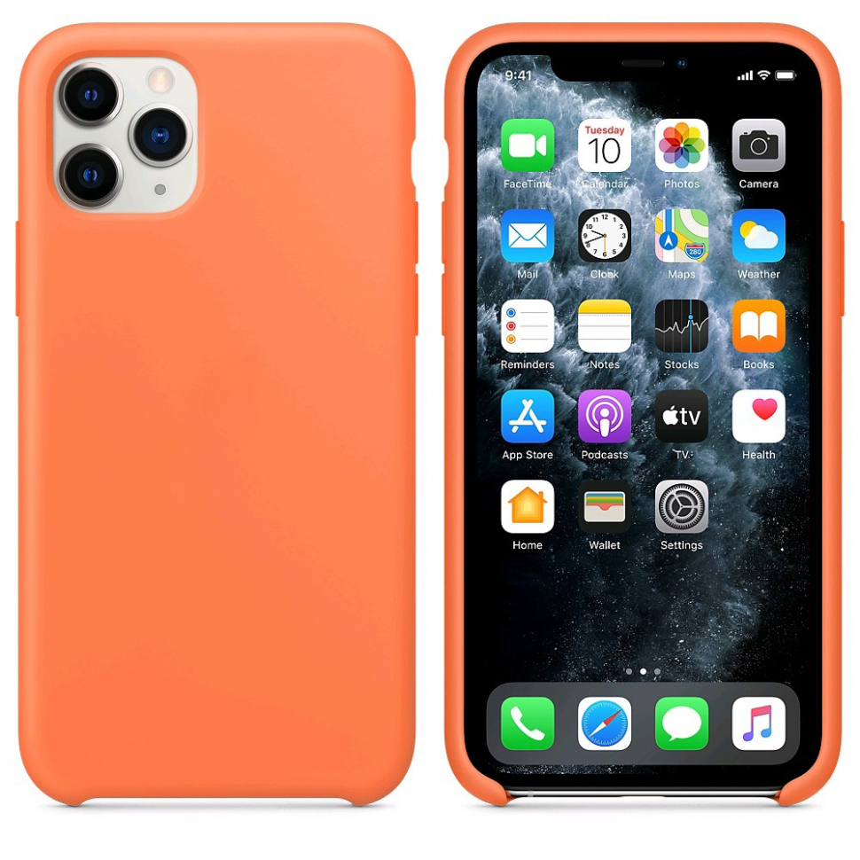 Чехол iPhone 11 Pro Silicon Case  Vitamin C (c LOGO)