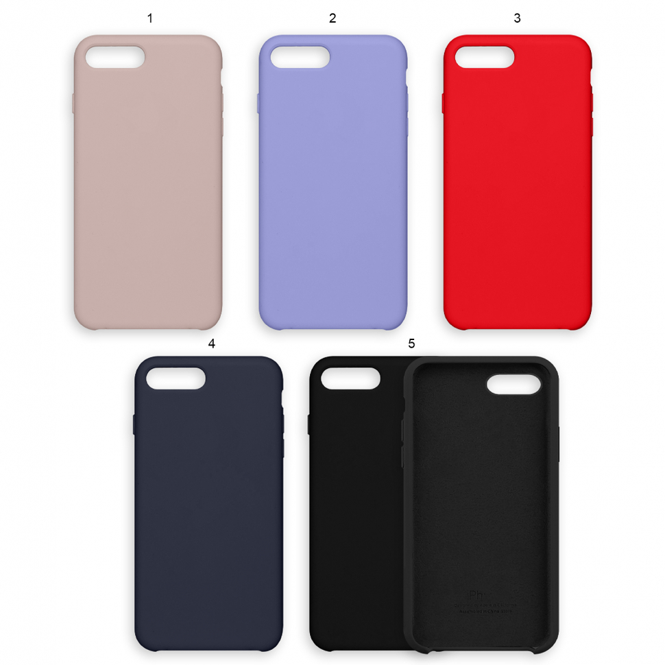 Чехол iPhone 7/8 Plus Silicon Сase Apple WS (с лого)