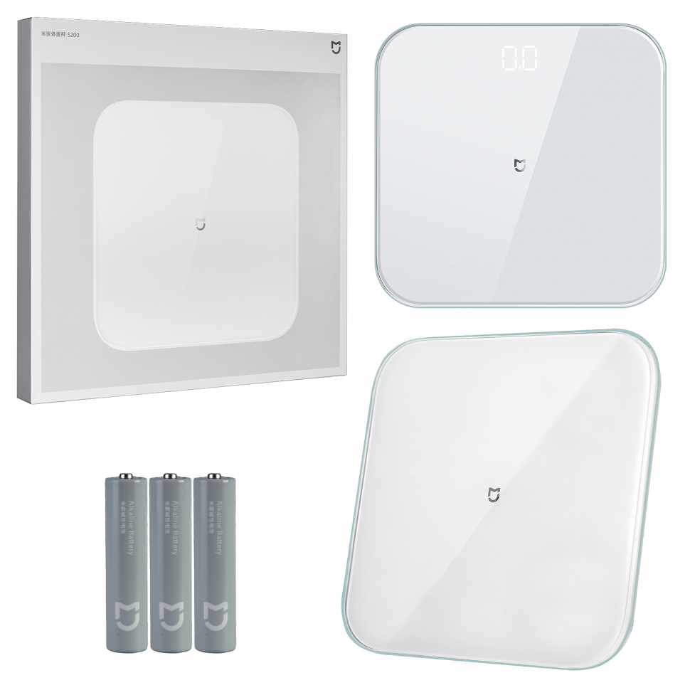 Весы напольные Xiaomi Мі Smart Scale S200 (10шт/кор)