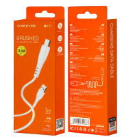 Кабель BX37 USB Micro USB 1M Borofone белый