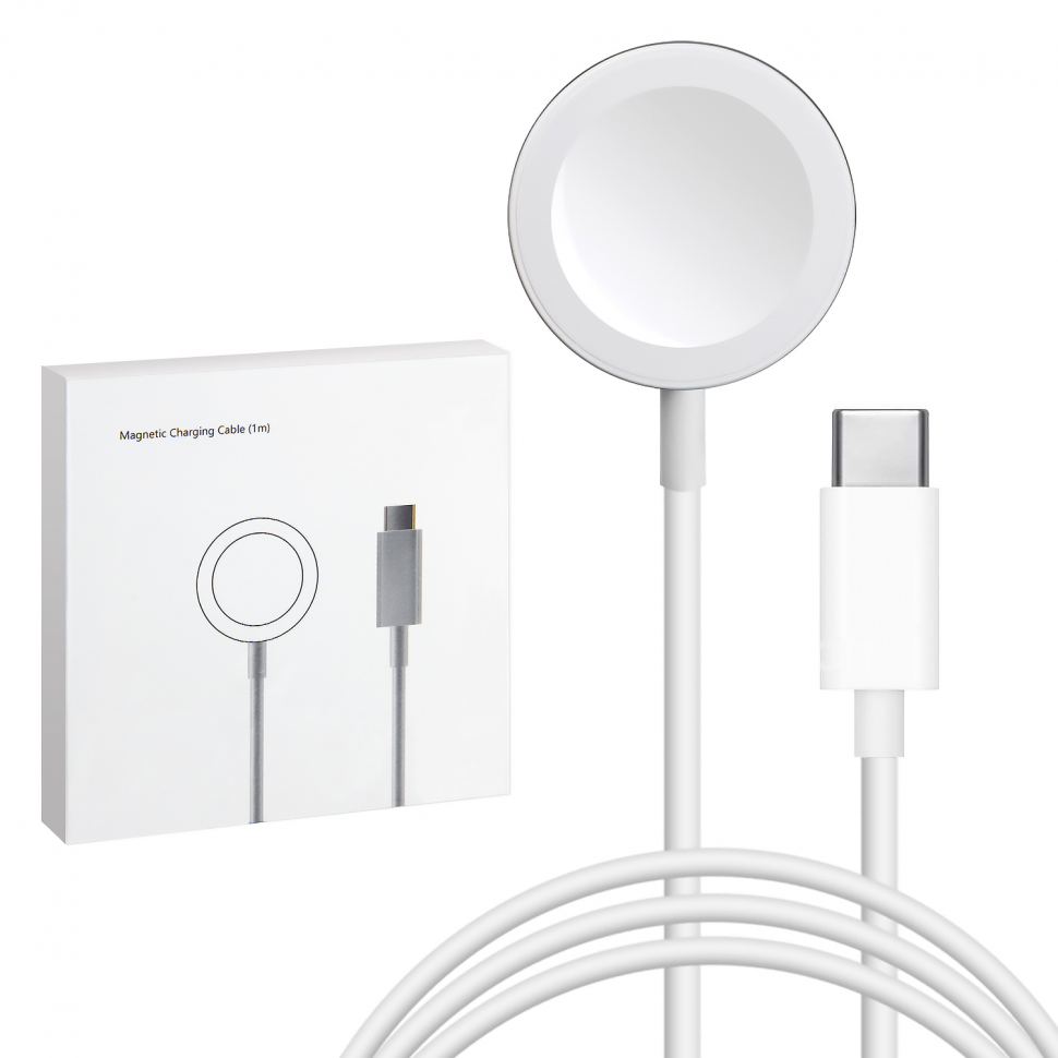 Беспроводная зарядка iwatch 1-7 1M (type-C) (300шт/кор)