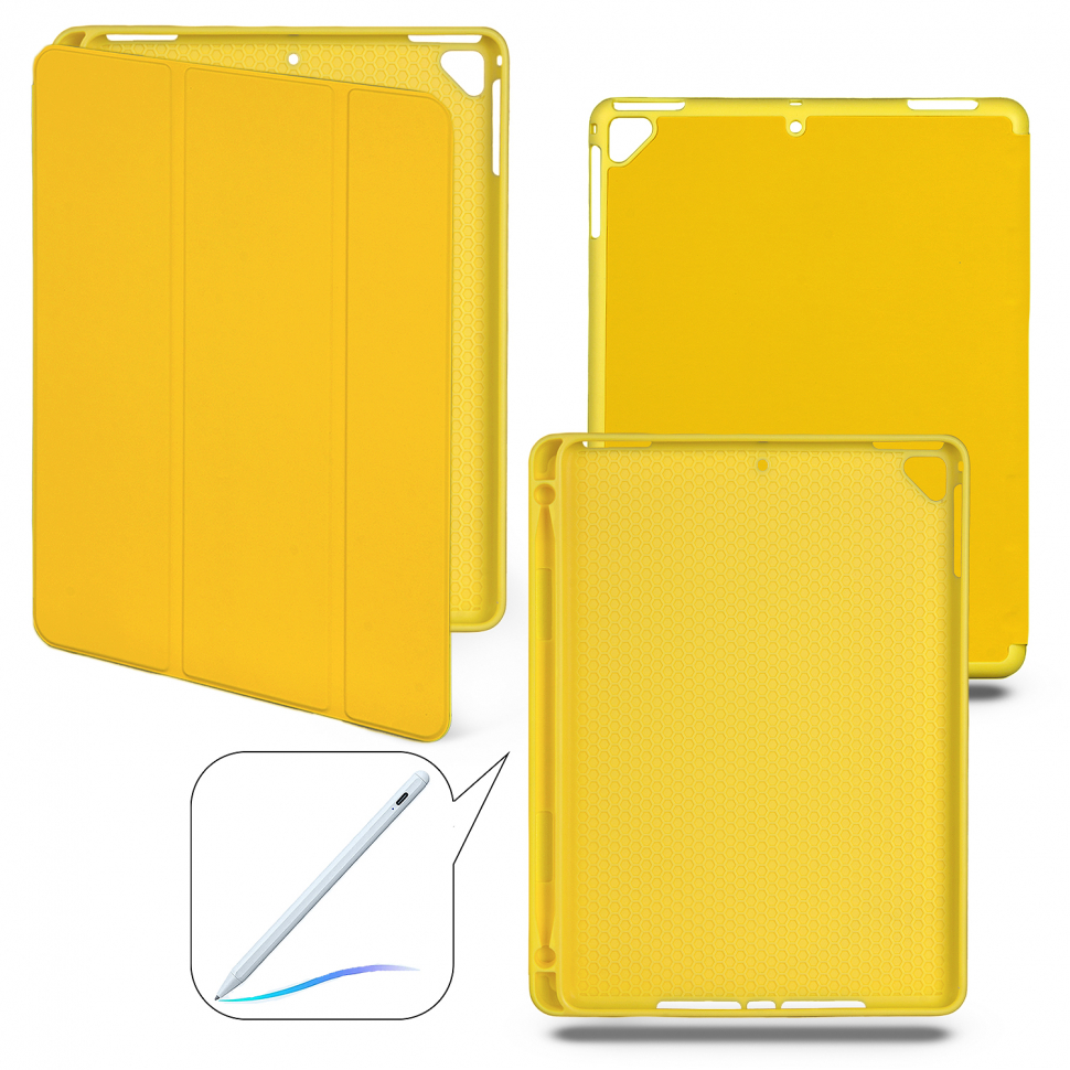 Чехол-книжка iPad Air Smart Case (Pencil) Yellow №4