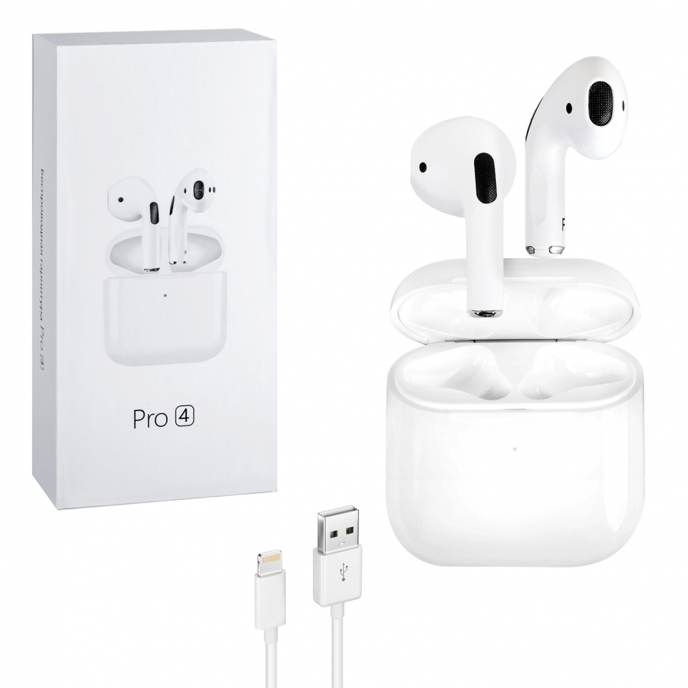 Беспроводные наушники Арods Pro 4 TWS.  Арт.222168