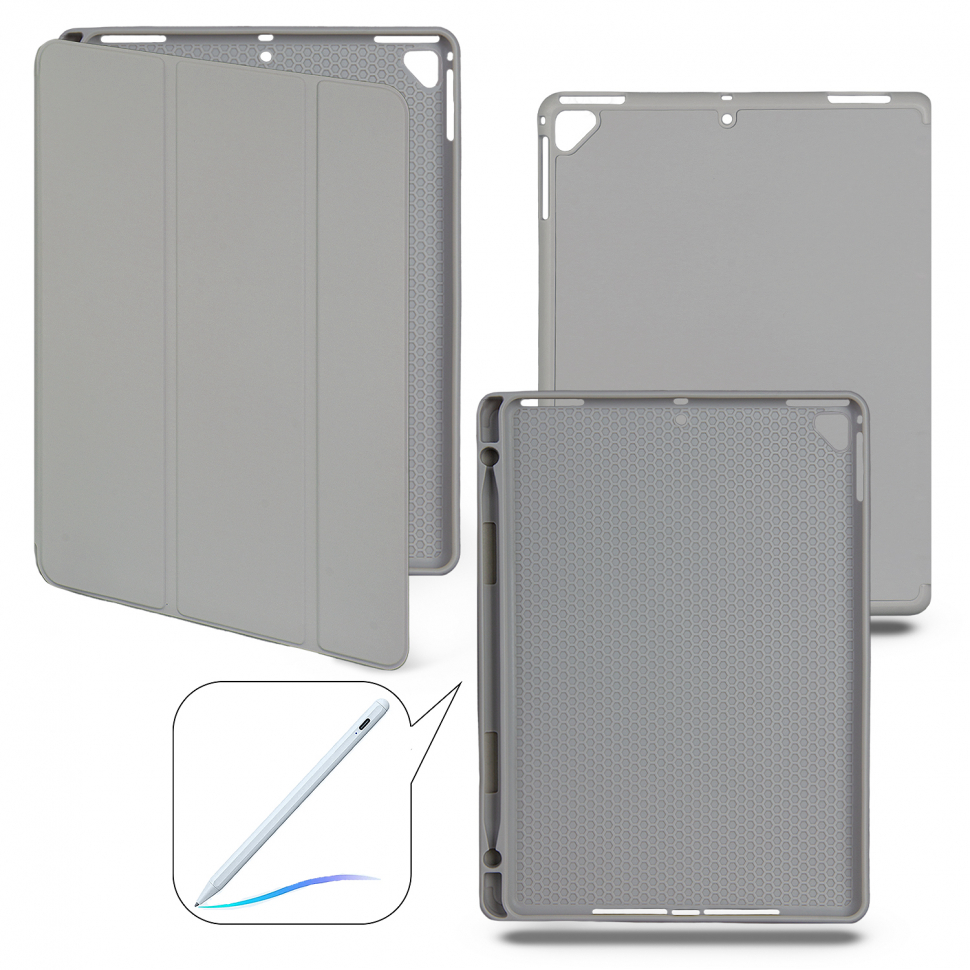 Чехол-книжка iPad Air Smart Case (Pencil) Light Grey №9
