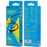 * Кабель BX39 USB Micro USB 1M Borofone черно-красный