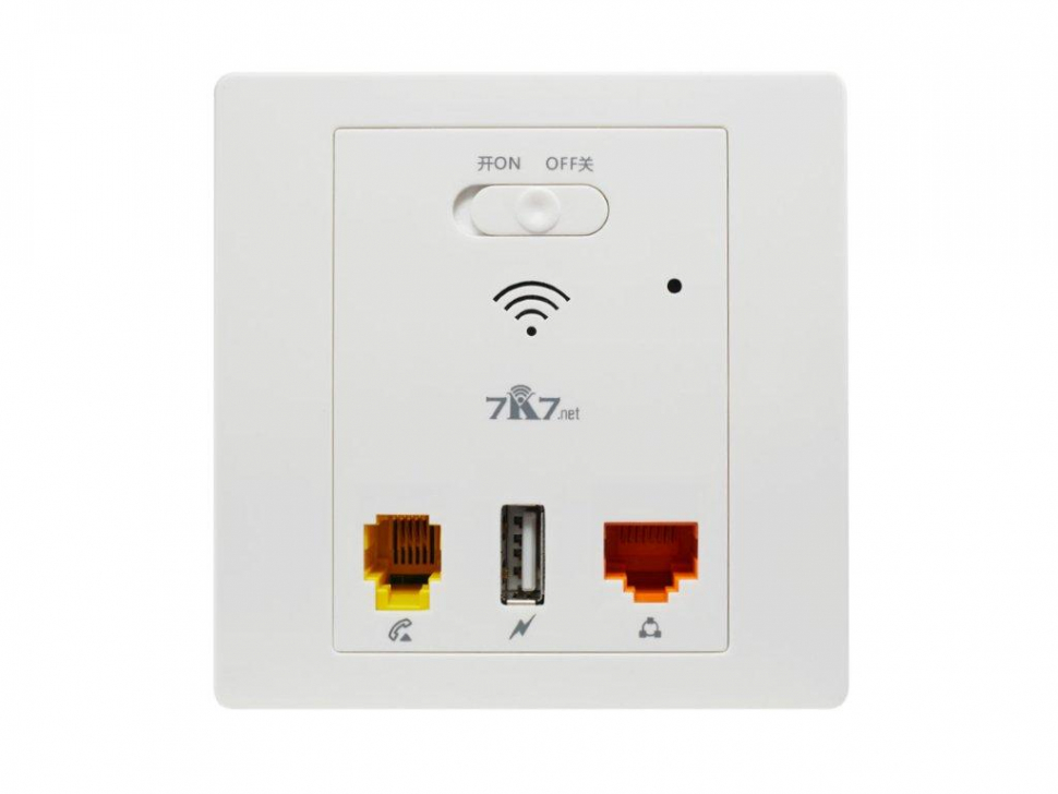Розетка, точка доступа AP, wifi, usb, LAN ISA-AP10