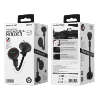 Автодержатель BH18 магнитный BOROFONE черный