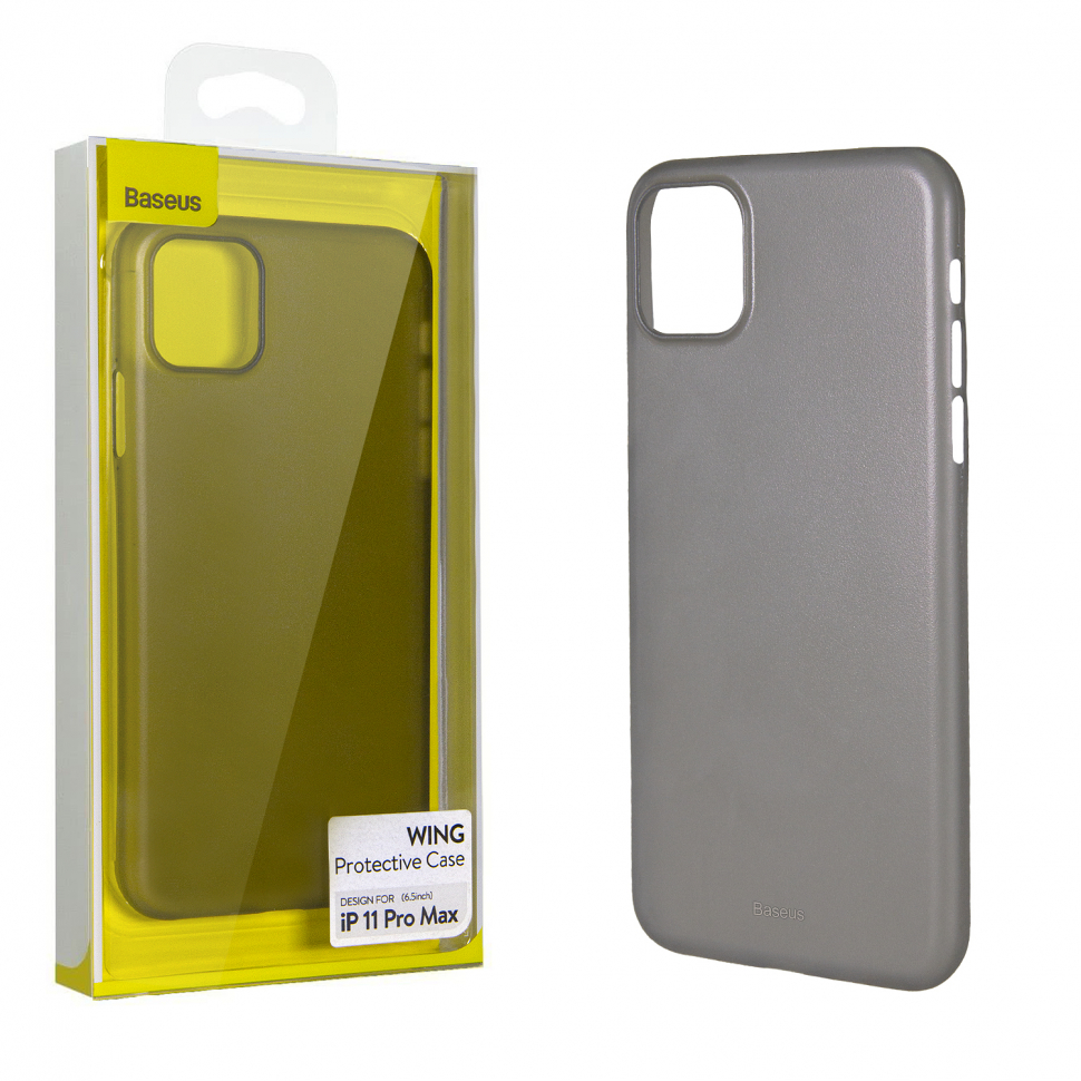 Чехол iPhone 11 Pro Max Baseus Protective Case темный