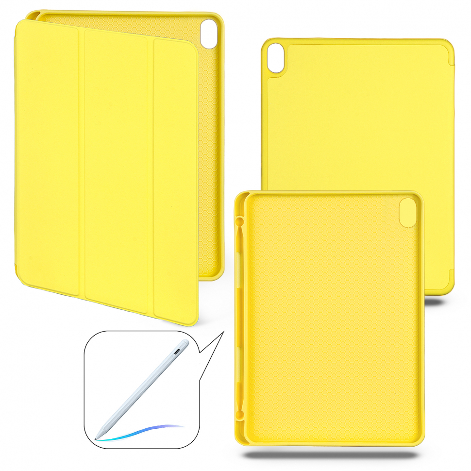 Чехол-книжка iPad 10 (2022) 10.9 Smart Case (Pencil) Yellow №4