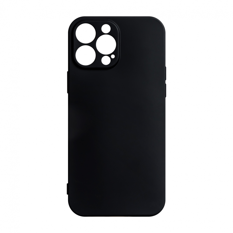 Чехол iPhone 13 Pro Max TPU 1.0mm матовый черный