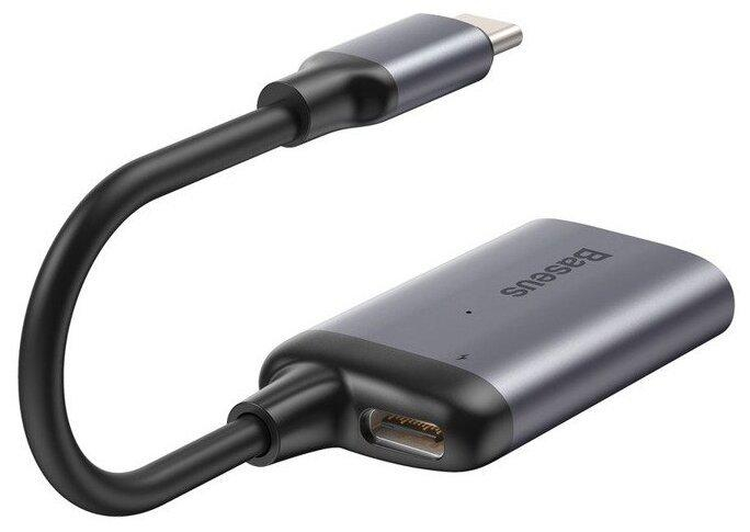 * Переходник Type-C на VGA + Type-C Baseus CAHUB-OOG
