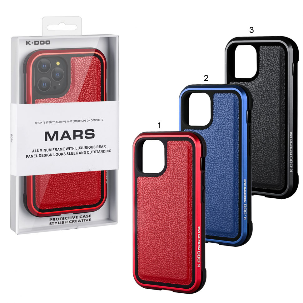 Чехол iPhone 13 Pro Mars Leather