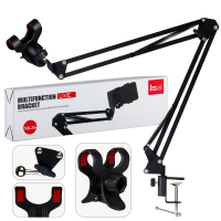 Настольный кронштейн-стойка для телефона NB-36 ISA (Пантограф)  ЧЕРНЫЙ (28 шт/кор)