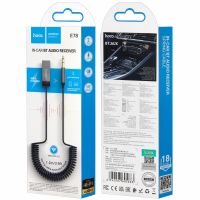 *Bluetooth ресивер E78 Hoco серый