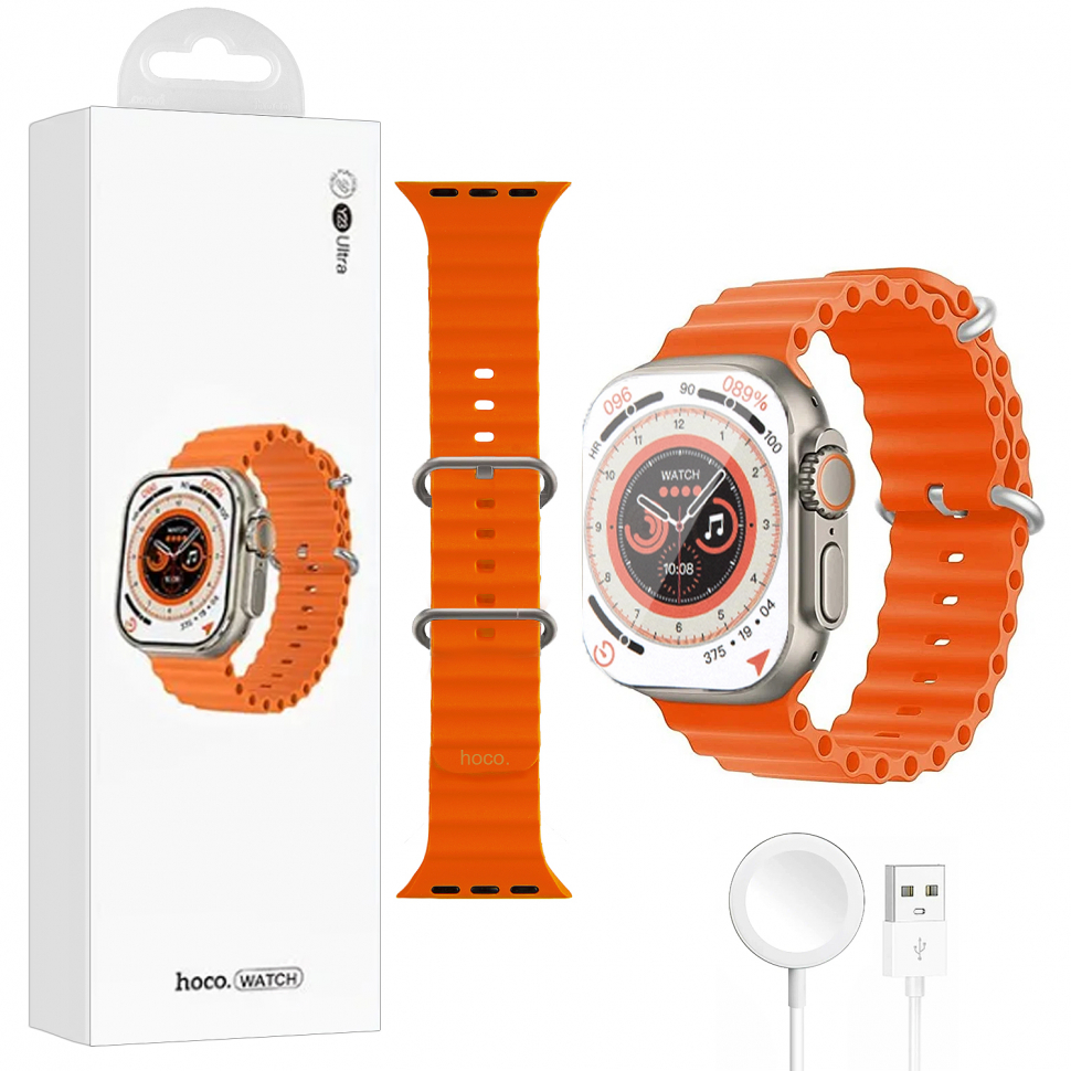 Часы smart watch HOCO Y23 Ultra золото