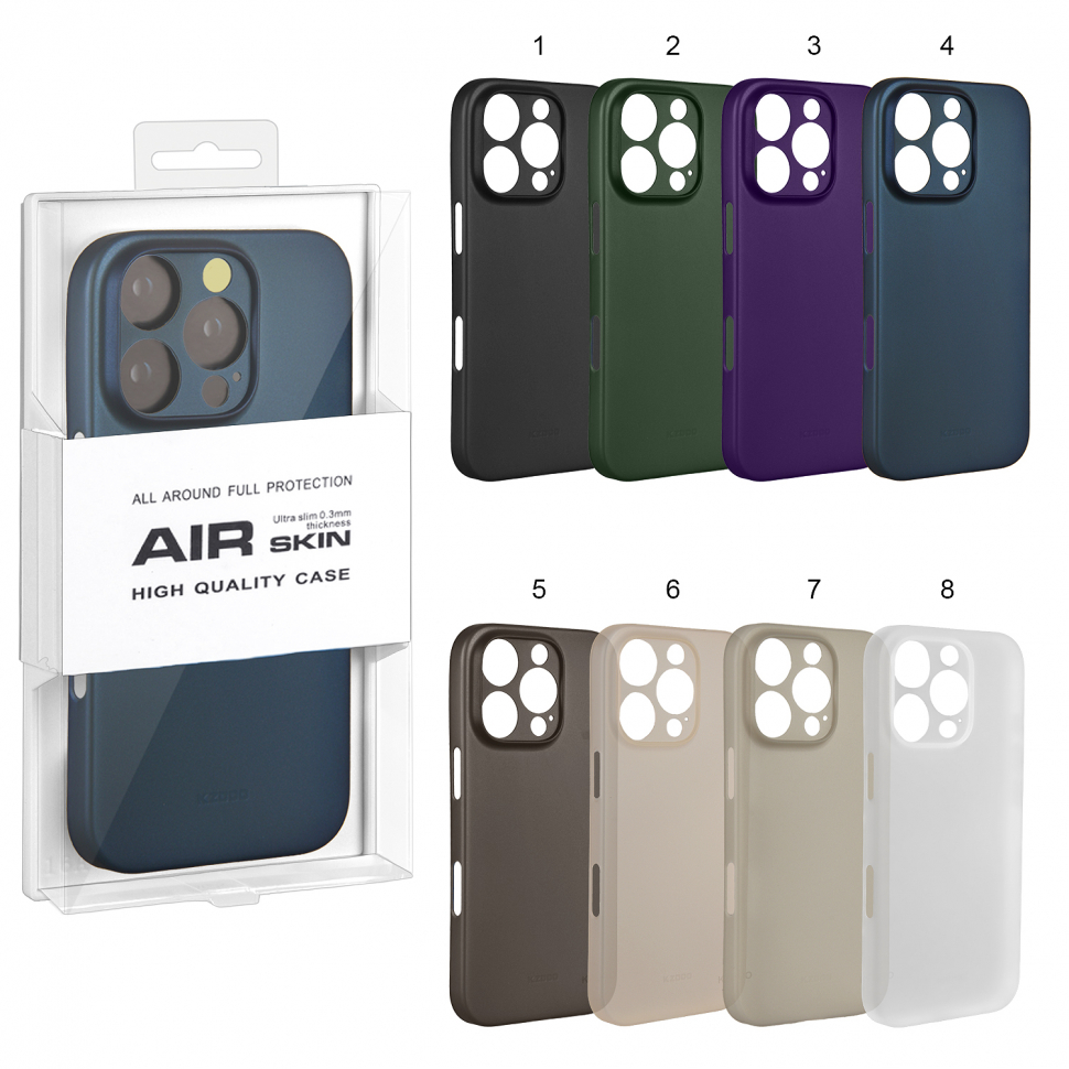 Чехол iPhone 16 Pro Max Air Skin K-DOO