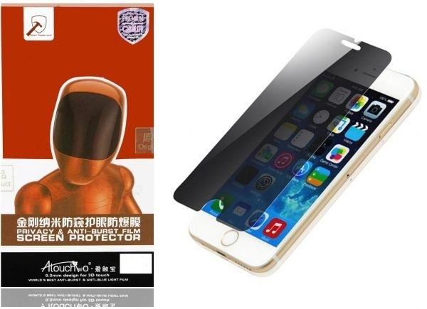 Защитная пленка iPhone XS/X анти-шпион Alouch